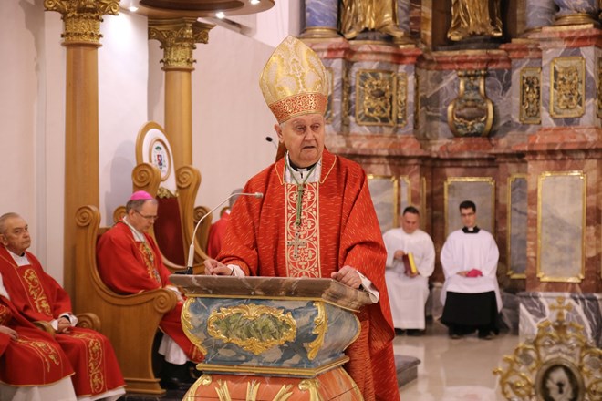 Stepinčevo u varaždinskoj katedrali: Biskup Mrzljak proslavio 25. obljetnicu biskupskog ređenja